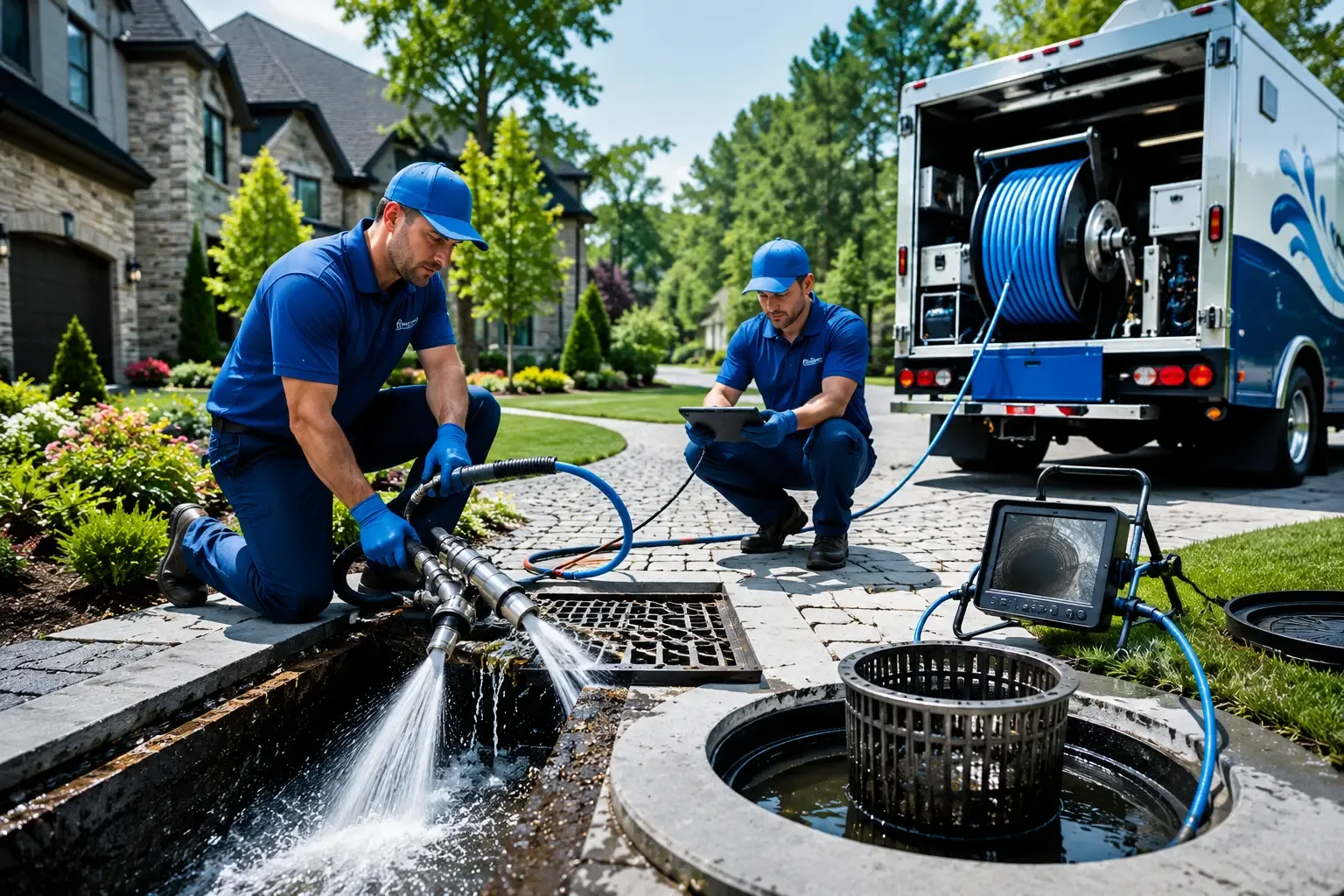 Local outdoor drain cleaning professionals in Spencerville, IN